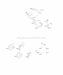 Shrouds Diagram and Parts List for 356447-1217-G1  Briggs and Stratton Engine